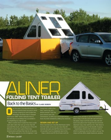 Folding TenT Trailer - Aliner