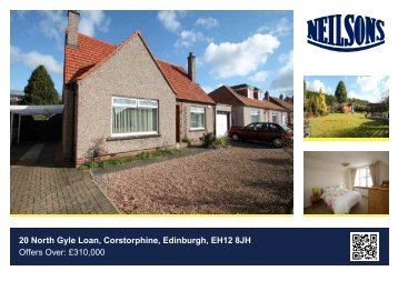 20 North Gyle Loan, Corstorphine, Edinburgh, EH12 8JH Offers Over