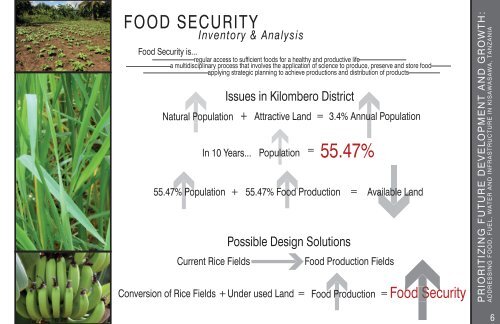 prioritizing future development and growth - Stuckeman