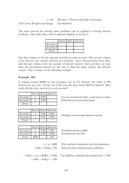 Beginning and Intermediate Algebra - Wallace Math Courses ...