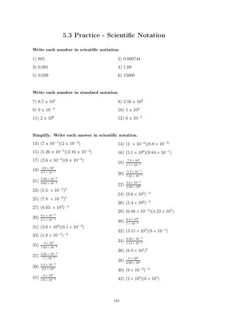 Beginning and Intermediate Algebra - Wallace Math Courses ...