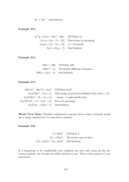 Beginning and Intermediate Algebra - Wallace Math Courses ...