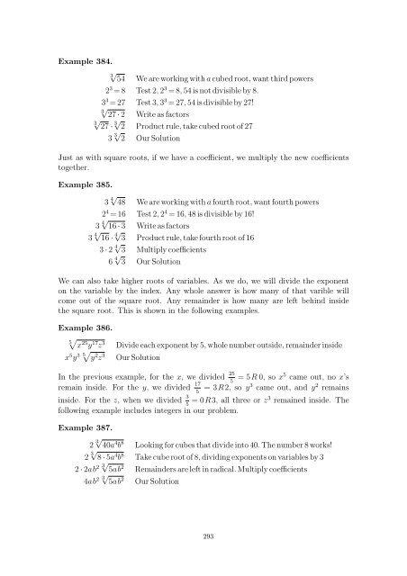 Beginning and Intermediate Algebra - Wallace Math Courses ...