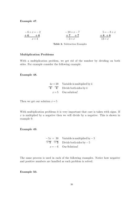 Beginning and Intermediate Algebra - Wallace Math Courses ...