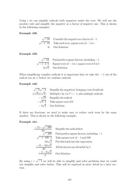 Beginning and Intermediate Algebra - Wallace Math Courses ...