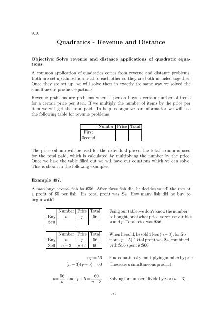 Beginning and Intermediate Algebra - Wallace Math Courses ...