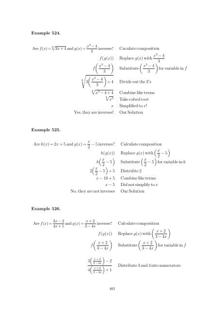 Beginning and Intermediate Algebra - Wallace Math Courses ...