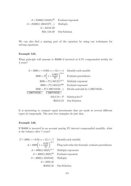 Beginning and Intermediate Algebra - Wallace Math Courses ...