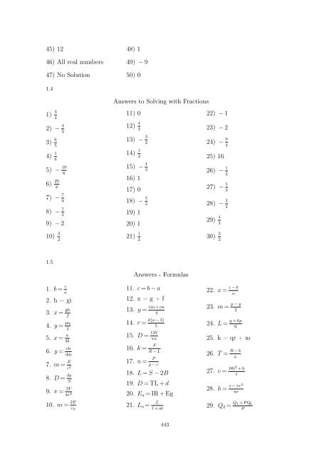 Beginning and Intermediate Algebra - Wallace Math Courses ...