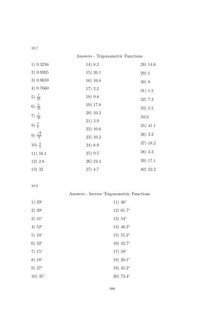 Beginning and Intermediate Algebra - Wallace Math Courses ...