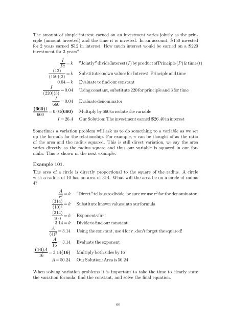 Beginning and Intermediate Algebra - Wallace Math Courses ...