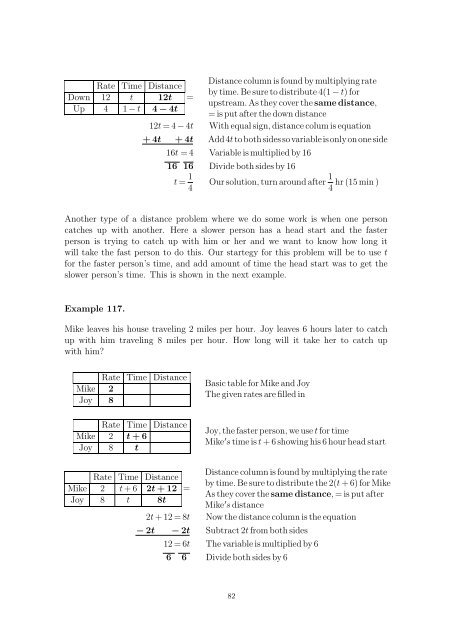 Beginning and Intermediate Algebra - Wallace Math Courses ...