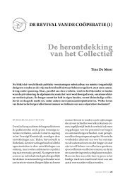 De herontdekking van het Collectief - Partner - Universiteit Utrecht