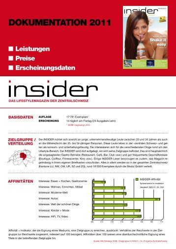 TIMETABLE - Insider Verlag AG