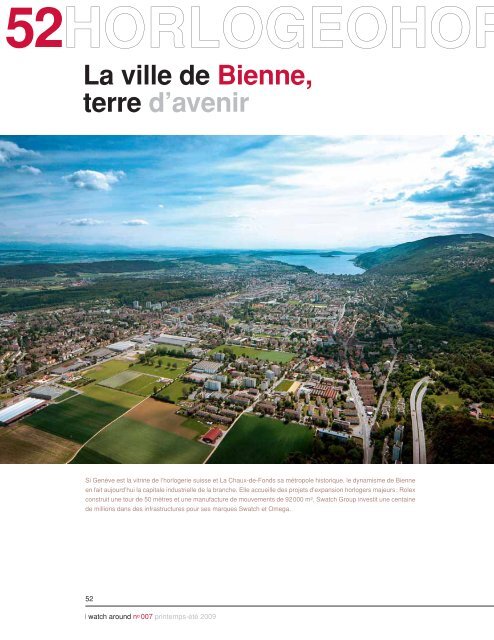 La ville de Bienne, terre d'avenir - Watch Around