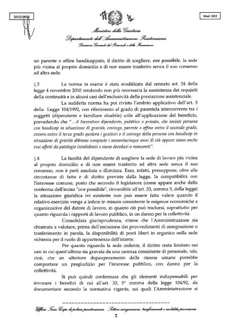 trasferimenti 104.pdf - UGL Polizia Penitenziaria