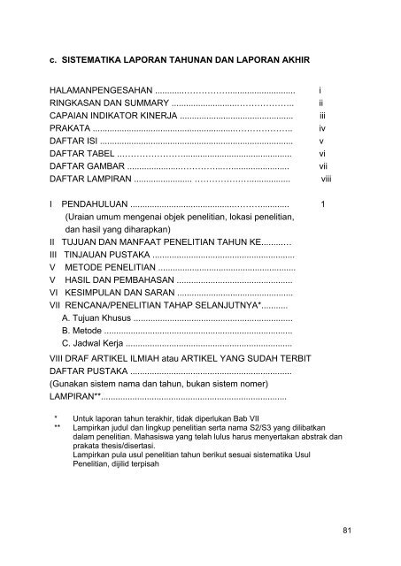 Panduan Penelitian Hibah Pasca Sarjana - dp2m - Dikti