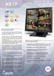 MONITEUR VIDEO PRO 17''