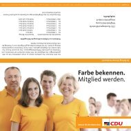 BG/ÃA Mitgliedsantrag 2006 - CDU Kreisverband Bad Kreuznach