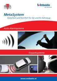 MetaSystem Auto-Alarmsysteme