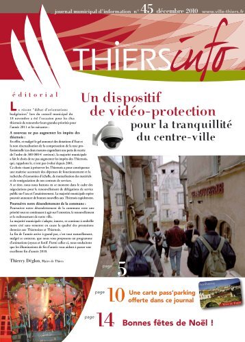 Thiers Info n° 45 décembre 2010