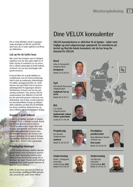 Naturlig ventilation med VELUX ovenlysvinduer Tema: