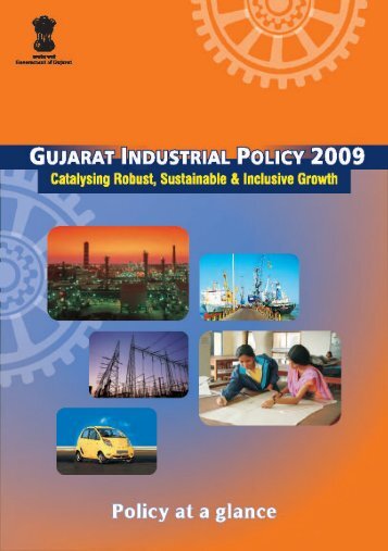 Gujarat Industrial Policy - 2009 - iNDEXTb