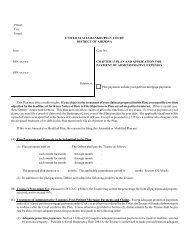 Model Plan Form 13-2 - United States Bankruptcy Court - District of ...