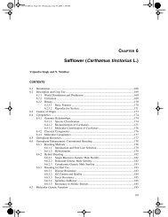 Safflower (Carthamus tinctorius L.) - NARI