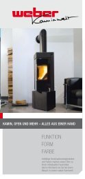 Kamin, Ofen und mehr â€“ alles aus einer hand - Weber Kaminbau