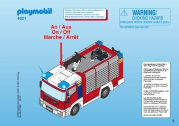 Playmobil Brandweer brandweerwagen 4821 - Wehkamp.nl