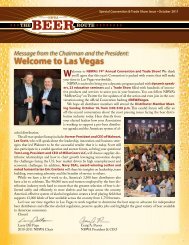 Welcome to Las Vegas - National Beer Wholesalers Association