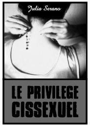 le privilège cissexuel - Infokiosques.net