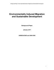 Environmentally Induced Migration and ... - WebMeets.com