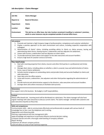job description of credit analyst