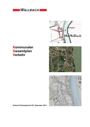 Kommunaler Gesamtplan Verkehr - Gemeinde Wallbach