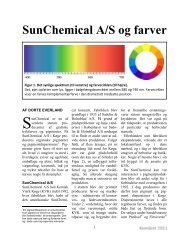 SunChemical A/S og farver