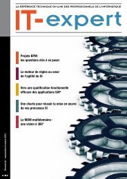 Projets BPM : les questions clés à se poser Le moteur de ... - IT-expert