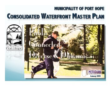 Consolidated Waterfront Master Plan - Port Hope