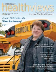 Download the July/August 2009 issue - Ocean Medical Center