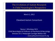 The Evolution of Autism Research: A Child Neurologist's Perspective