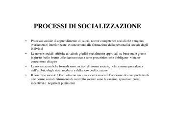 Archivio PDF: Lezioni 5.Sociologia - CittÃ  Studi