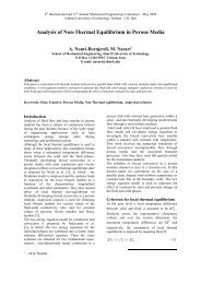 Analysis of Non-Thermal Equilibrium in Porous Media