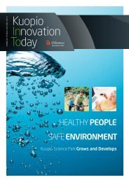 Kuopio Innovation today - Kuopio Innovation Oy