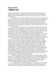 Thomas Mann - TRISTAN - literature save 2