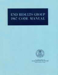 End Results Group 1967 Code Manual - SEER - National Cancer ...
