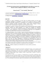 1 ÃTUDE DES INONDATIONS PAR DÃBORDEMENT DE ... - IWRA