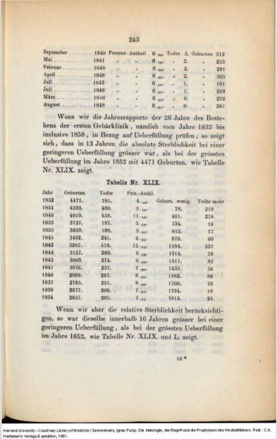 Die Aetiologie, der Begriff und die Prophylaxis des ... - MEK