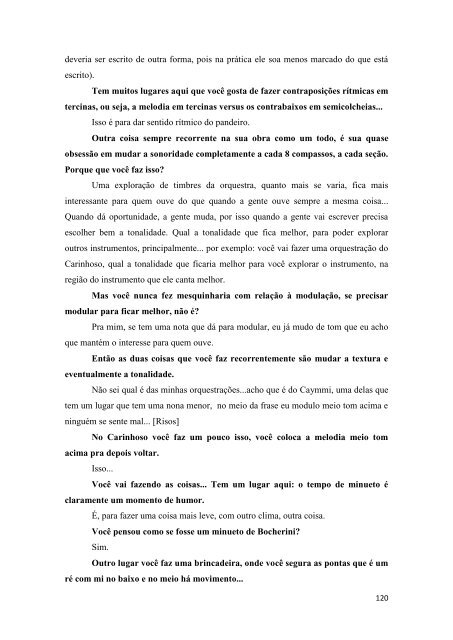 O Carinhoso de Cyro Pereira: Arranjo ou ComposiÃ§Ã£o? - ECA-USP