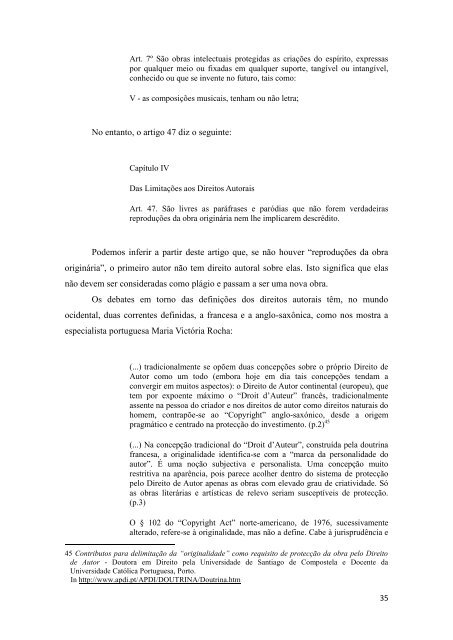 O Carinhoso de Cyro Pereira: Arranjo ou ComposiÃ§Ã£o? - ECA-USP